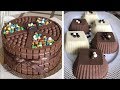 Delicious Rainbow Chocolate Cake Decorating Tutorial | So Yummy Cake Decorating Recipes