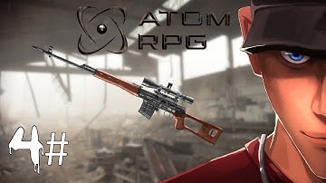 ATOM RPG Part 4 Exploring the Bandit Factory Base - A proper Tool of action! | Let