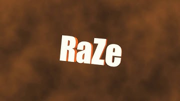 RaZe intro V2 | By Zedox Motion Design