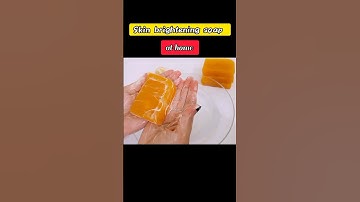 Remove all stubborn pigmentation with homemade lemon soap | best summer refreshing soap | #skincare