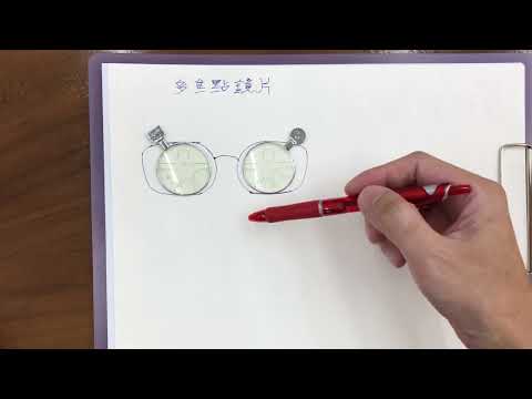 叡視眼鏡，遠中近多焦點眼鏡配戴的注意事項（可開啟字幕）