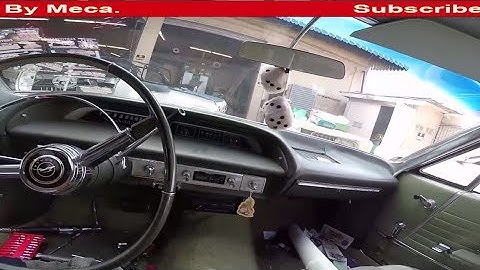 Remove and Repair A Dashboard of Chevy impala Classic. meca.