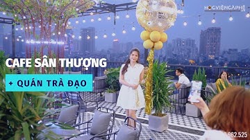 Thiết Kế Thi Công Quán Trà Đạo + Cafe Sân Thượng Tại Hà Nội