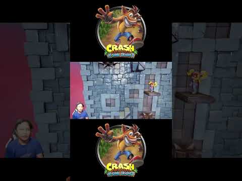 Not Okay Hahah - Crash Bandicoot Part 24 #crashbandicoot #shorts #asvinnet #games