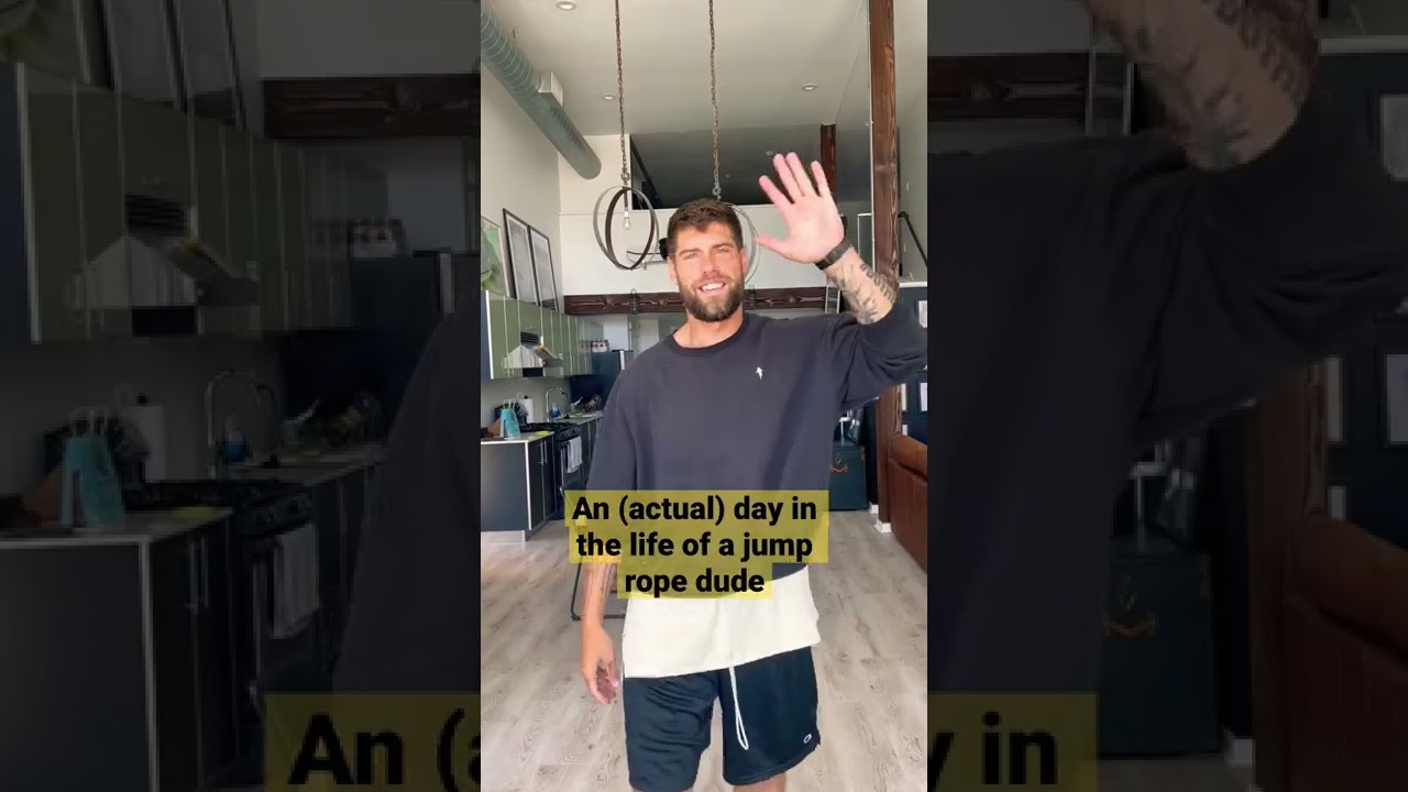 An ACTUAL Day In The Life Of A Jump Rope Dude | #shorts #ytshorts #jumpropedudes
