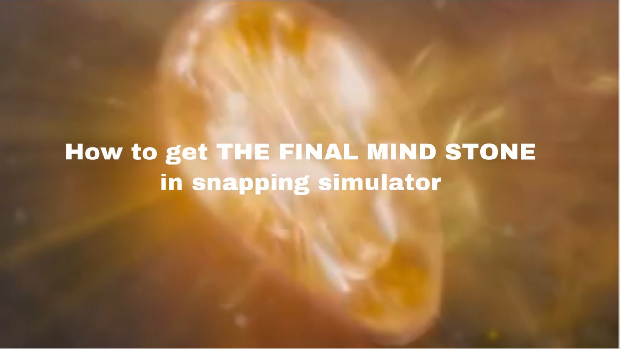 HOW TO GET MIND STONE IN SNAPPING SIMULATOR | ROBLOX - YouTube
