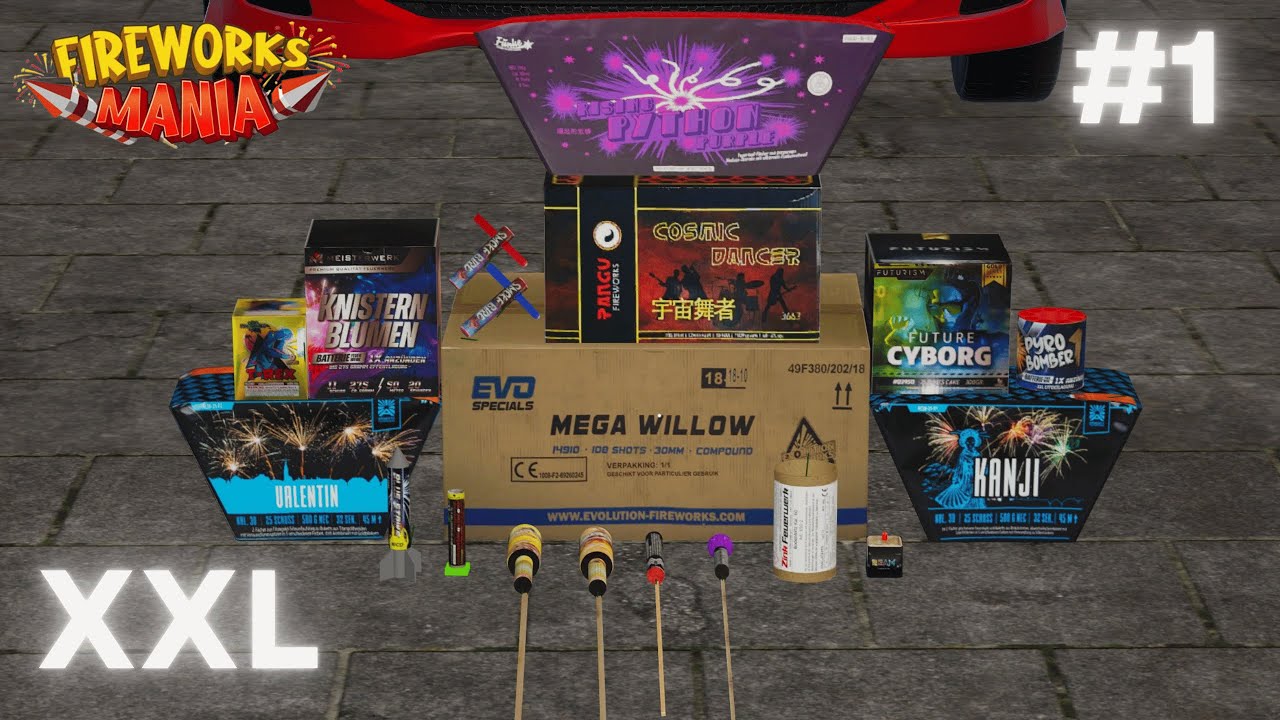 XXL Feuerwerk Compilation Silvester Vorfreude 2025 #1 | Fireworks Mania