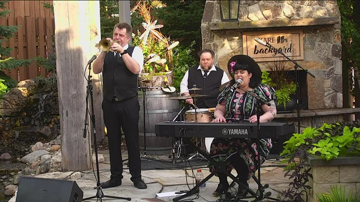 Davina and the Vagabonds play the KARE 11 backyard for 'MN Bands Together'