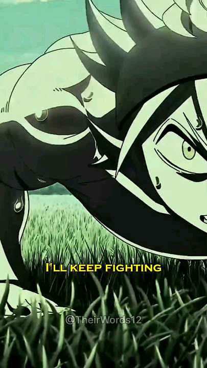 Asta Motivational speech🔥💫 #asta #animespeech #inspirationalquotes #viral