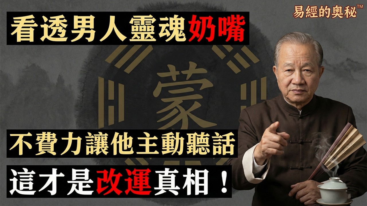 【天道警告】為何賢惠反而折損家道？看透男人靈魂深處的「隱形奶嘴」，掌握易經「位」的乾坤，讓他主動求你指點！#曾仕強#易經#中國式管理#人生智慧#國學#處世哲學#人性#職場#修身#智慧#福報#傳統文化