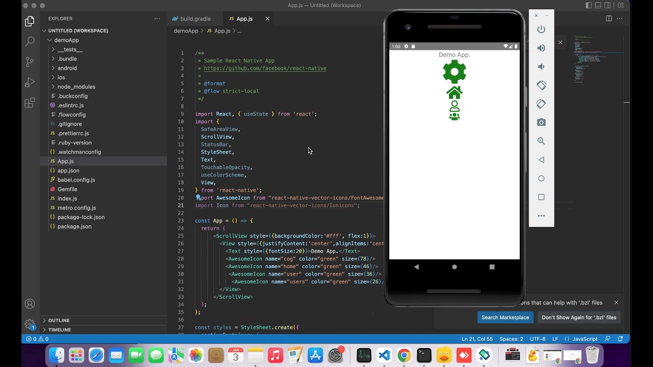 React Native Vector Icons | Hindi - YouTube