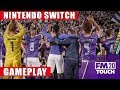 Football Manager 2020 Touch Nintendo Switch Gameplay