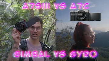 Sony a7SIII vs a7c • Gimbal vs Gyro stabilisation / Catalyst browse • Real world test & tips