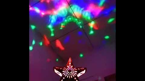 LED Christmas Tree Topper Projector