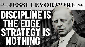 Jesse Livermore: Why Discipline Always Beats Strategy in Trading 🔥📈