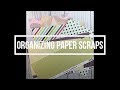 Organizing Paper Scraps // Options // My Thought Process