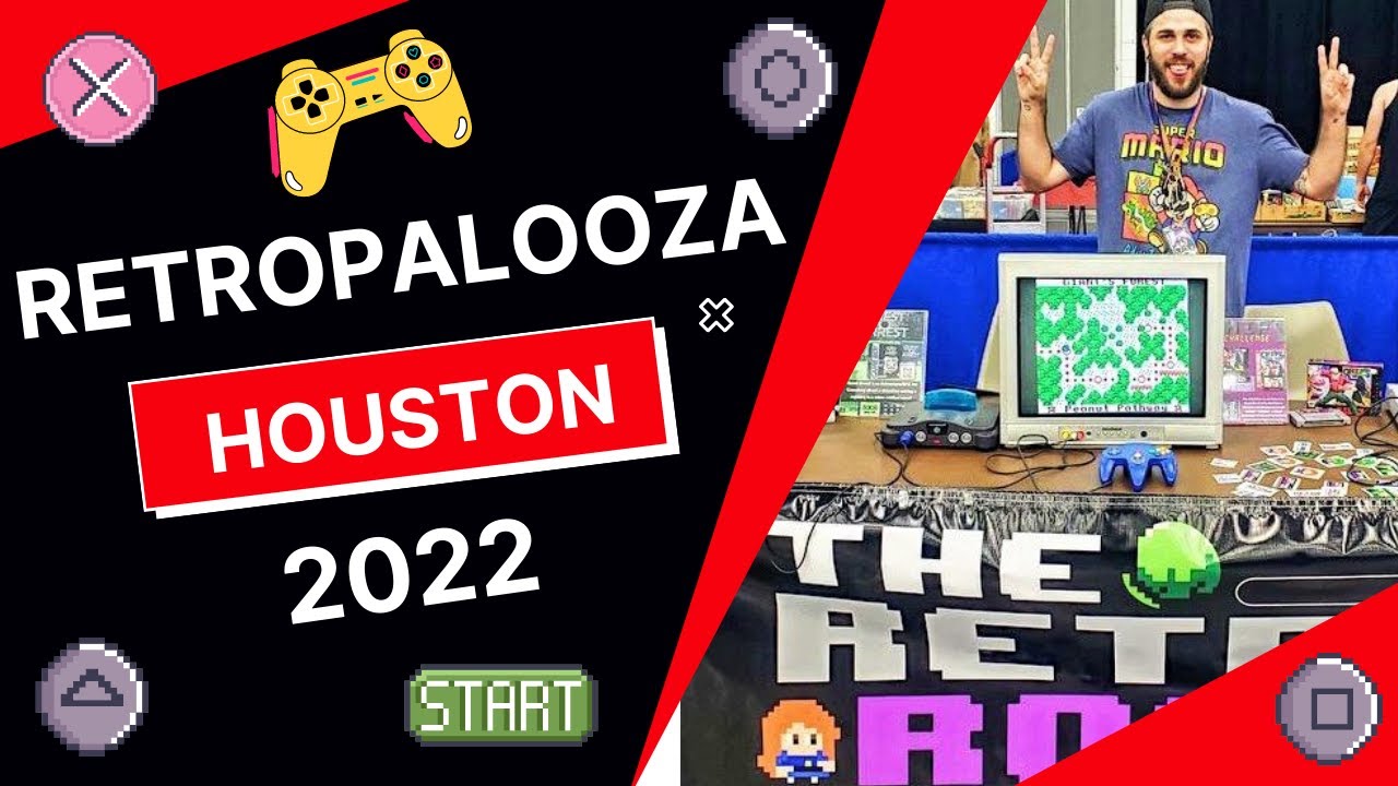 Retropalooza 2022 Vlog (The Retro Room Games Booth) - YouTube
