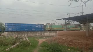 Grand Going Itarasi Wag934024 With Fully Loadid Boxnhl Wagons Train Rake
