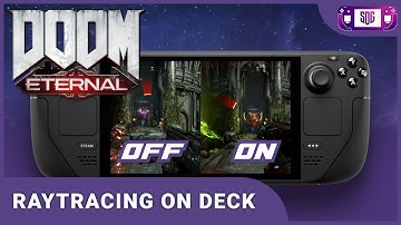 RayTracing on Steam Deck - Doom Eternal - Steam Deck Gameplay