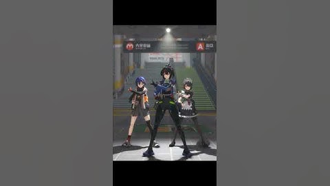 【Zenless Zone Zero MMD】Zhu Yuan Ellen Joe Belle *NSYNC - Bye Bye Bye Motion Dl