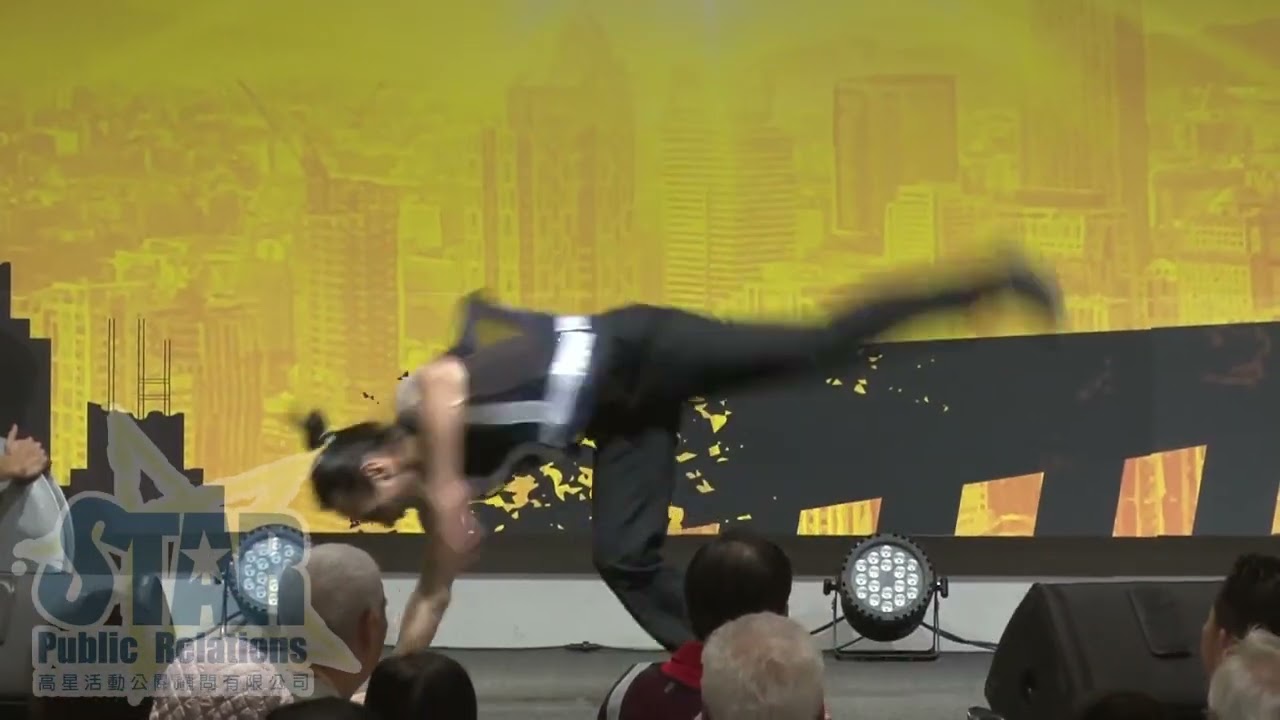 尾牙最猛表演！做工的人版跑酷街舞登場