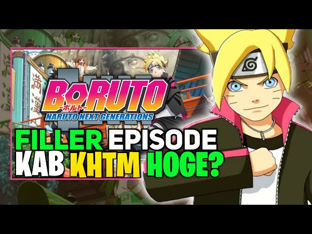 BORUTO: NARUTO NEXT GENERATIONS FILLER LIST GUIDE #naruto