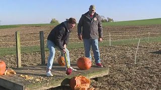Destroy your old pumpkins at the Pumpkin Madness Festival on Saturday