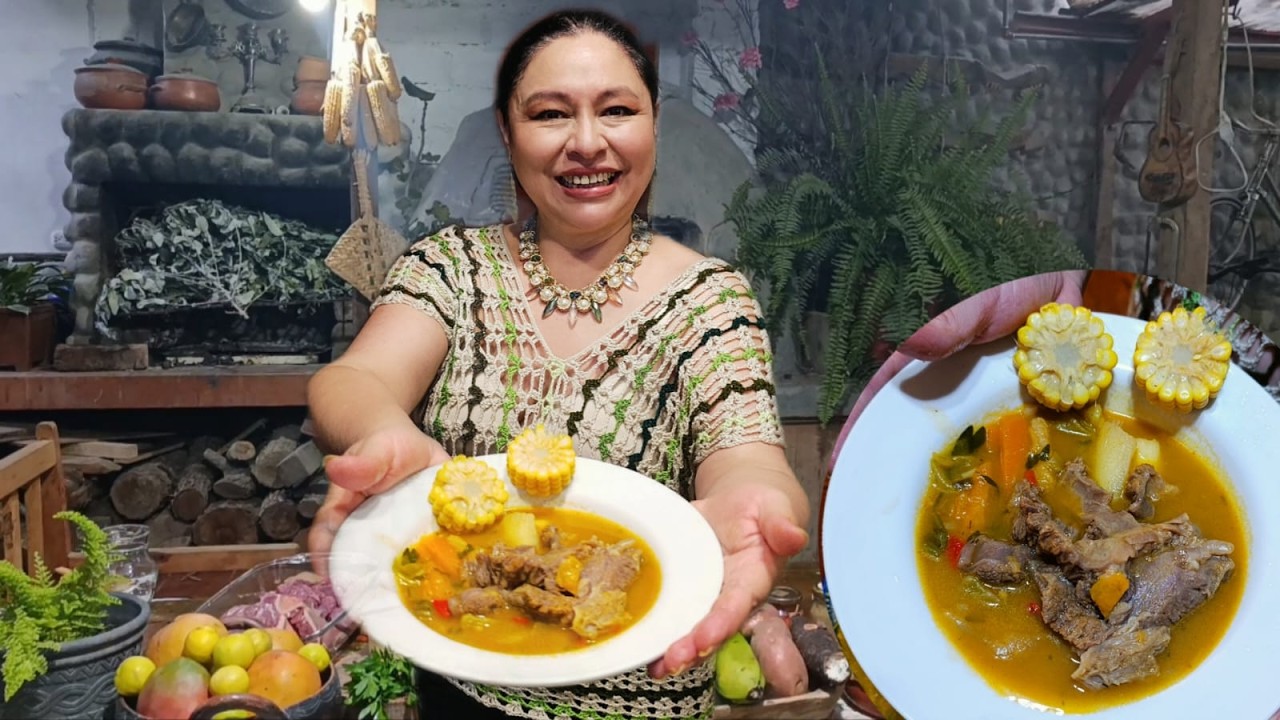 SOPA - CALDO DE HUESO DE RES🐮 MUY NUTRITIVO Y SABROSO 😋  #cocina #receta #food #cooking