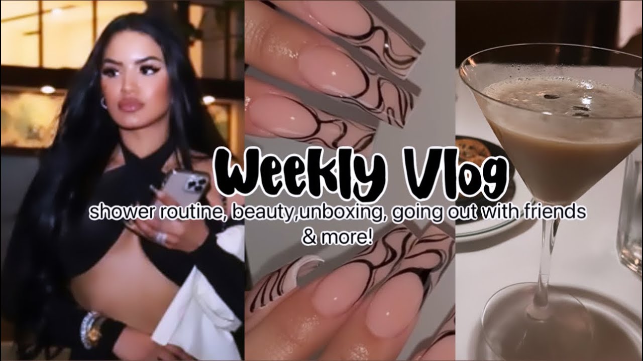 WEEKLY VLOG | PARTIES | UNBOXING | HAIR, NAILS & MORE!