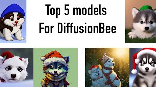 DiffusionBee TOP 5 MODELS