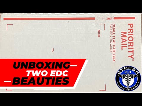 Double Unboxing of 2 Awesome EDC Folding Knives