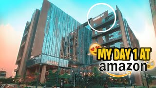 My first day at amazon | GO-AI Associate  | My first vlog😍| #amazon #firstvlog #job