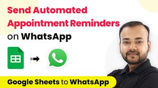 Send Appointment Reminders about Routine Checkups on WhatsApp