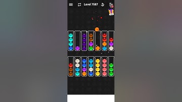 Ball Sort   Level 7587