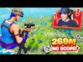 Ce no scope  269 mtres est satisfaisant le reste aussi   fortnite sniper clip 