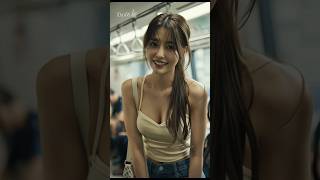 지하철에서 미녀가 내게 말을 걸었다… 심장아 나대지 마! 😂 #서브웨이 #지하철 #도시철도 #subway #subwaytrain #subwaywomen #metro