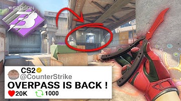 OVERPASS RETURNS in New CS2 Update - Here’s What Changed