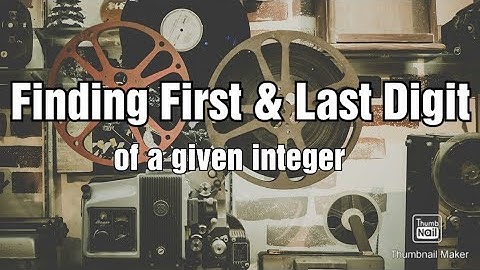 Lab4 V3 | Finding first & last digit of a given integer | Komal Arif | #java #programming #beginner