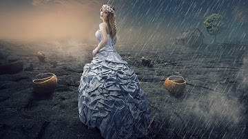 Rain Effect Photo in Photoshop cc & Create Animation