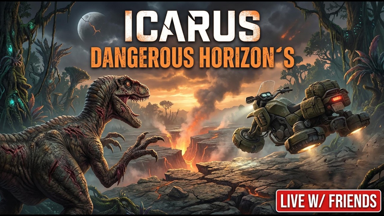 Icarus Dangerous Horizons LIVE - First Look at the New Map! V