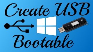 create usb bootable without any software (any windows)