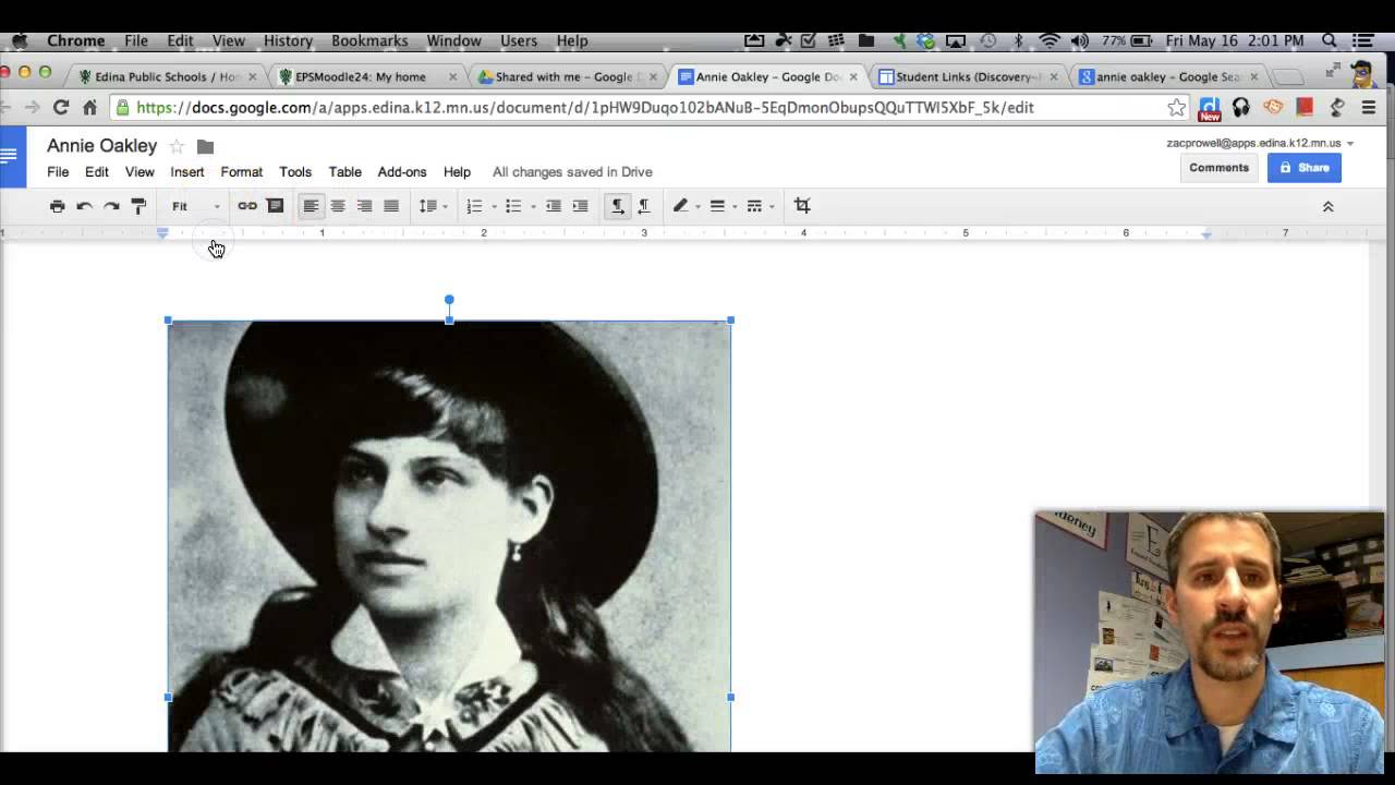 Adding Biography Pictures