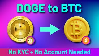 Convert Doge to BTC | Exchange #DogeCoin to #Bitcoin in 1-Click | XDEFI Wallet Easy Guide 2023