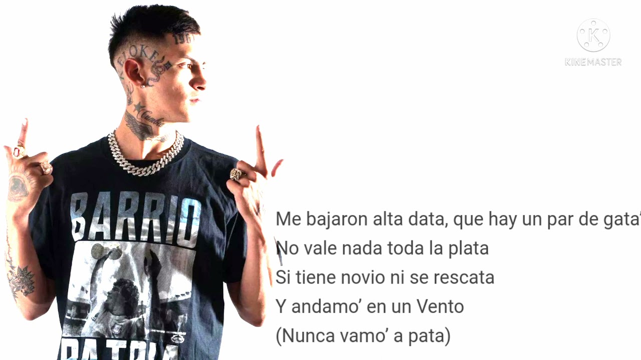 ALTA DATA ( DT.Bilardo y Eric Santana) L-Gante... ( Letra )