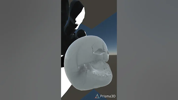 moon wakes up animation 3d #prisma3d #allplanets