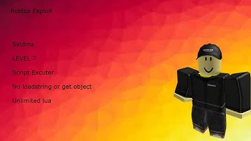 Roblox Exploit (Patch) (LEVEL 7):Skidma Script Excuter UNLIMATE LUA