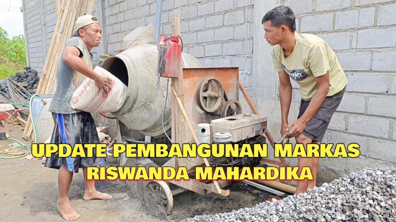 Update pembangunan markas riswanda Mahardika