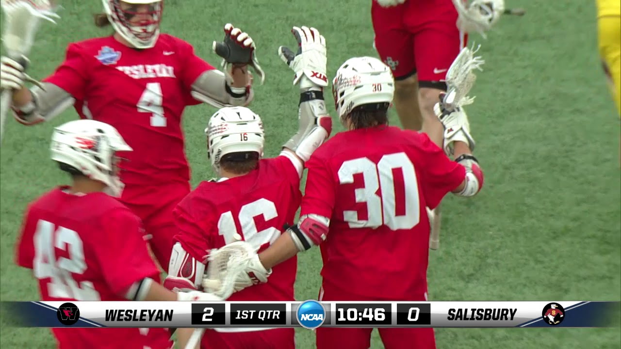 2018 D3 NCAA Lacrosse National Championship Game  Wesleyan vs. Salisbury