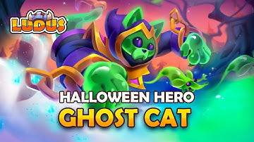 🎃🐱 Meet the Spooky Ghost Cat! Halloween in Ludus