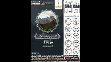 حنفاء لله غير مشركين به ومن يشرك بالله فكأنما خر من السماء فتخطفه الطير... سورة الحج ٣١ سعد الغامدي